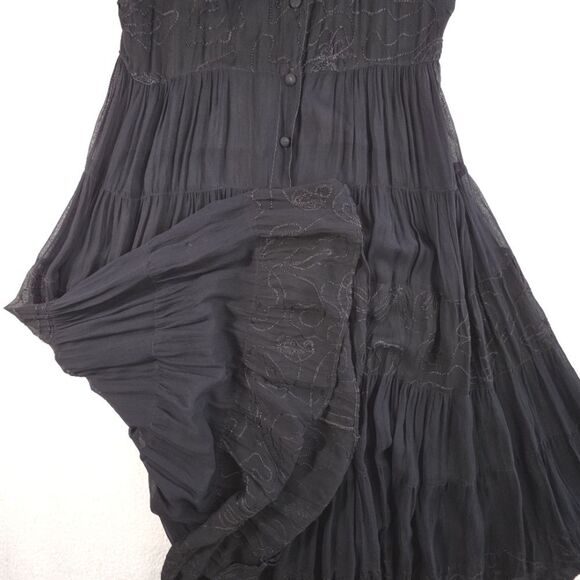 Bila Vintage Sheer Goth Dress – Size Small - Picture 10 of 16